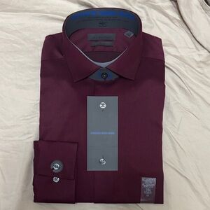 Van Heusen Rich Burgundy Dress Shirt